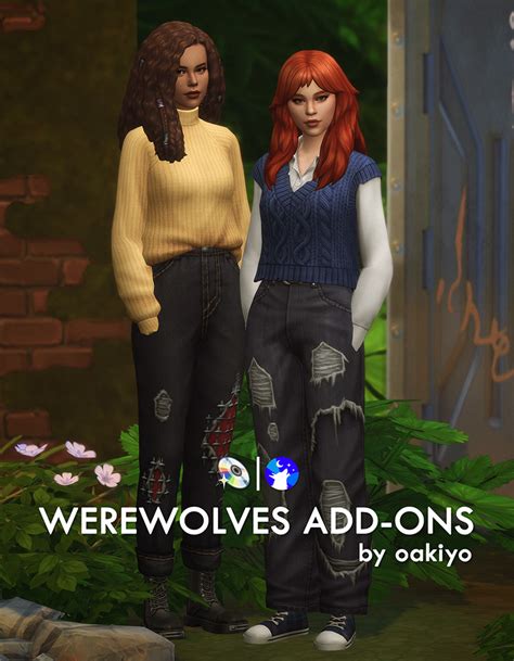 Best Werewolf Cc For The Sims All Free Fandomspot Parkerspot