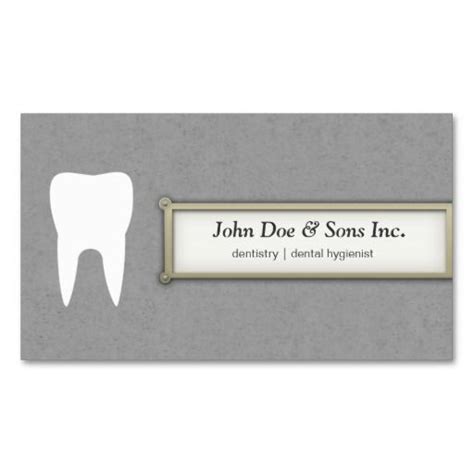 Beautiful Dentist Dental Hygienist Business Card Zazzle Dental