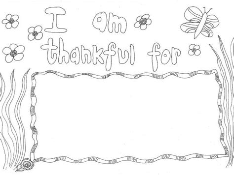 Things I am Thankful For: Thanksgiving Colouring Page | Teaching Resources