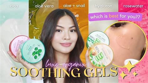🧡 Luxe Organix Soothing Gels Which One Suits Me Best 🤔🌿 Joselle