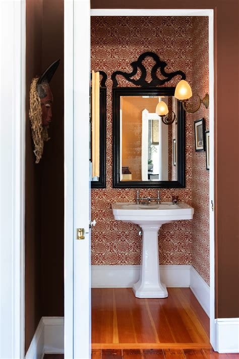 Modern Victorian Eclectic Powder Room San Diego By Andrea May