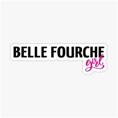 Belle Fourche Girl Sticker For Sale By Fiveniches Redbubble