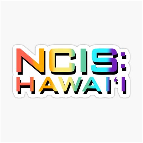 Ncis Hawaii Sticker For Sale By Maya Bishop Redbubble