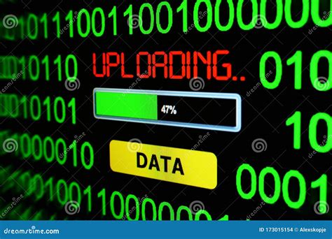Uploading Data Stock Photo Image Of Storage Software 173015154