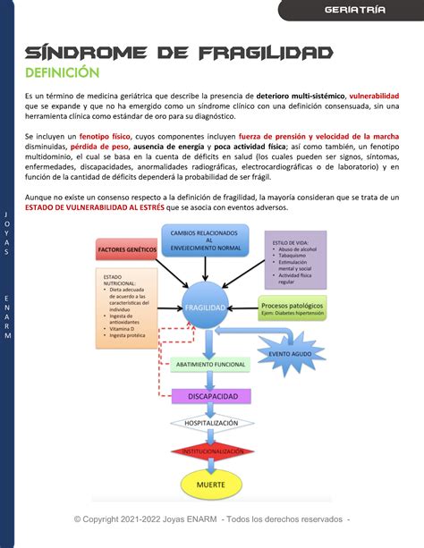 S Ndrome De Fragilidad J O Y A S E N A R M S Ndrome De Fragilidad Definici N Es Un T Rmino De