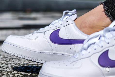 Men's air force low 1 basketball shoe. Nike Women's Air Force 1 '07 White/Rush Violet - 315115-151