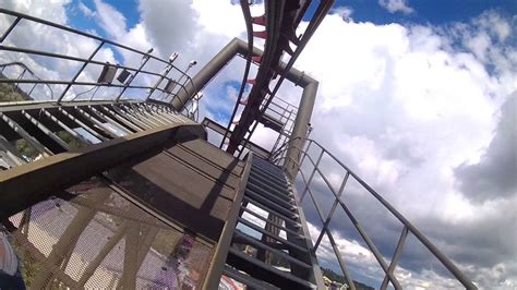 Nemesis Inferno Front Row Seat On Ride Hd Thorpe Park Youtube