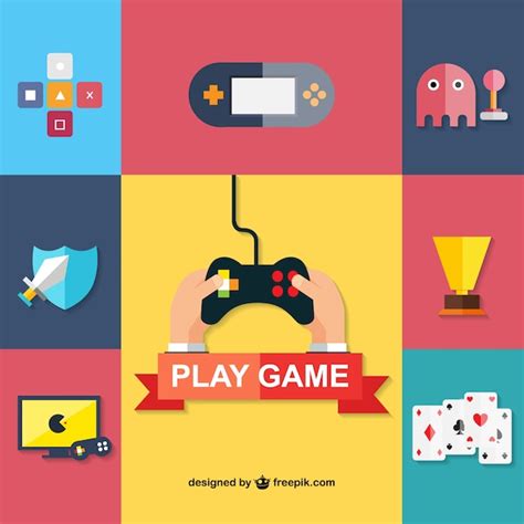 Free Vector Game Icons