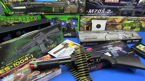 Airsoft Guns Toys And Air Sport Gun Plastic Ball Bullet Airsoft Bb Gun Unboxing Box Of Guns Toys
