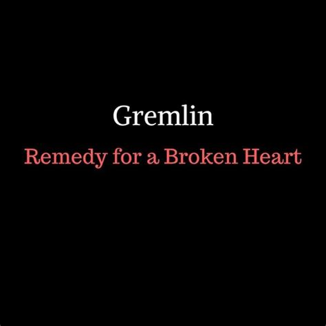 Remedy For A Broken Heart Lyrics Gremlin Only On Jiosaavn