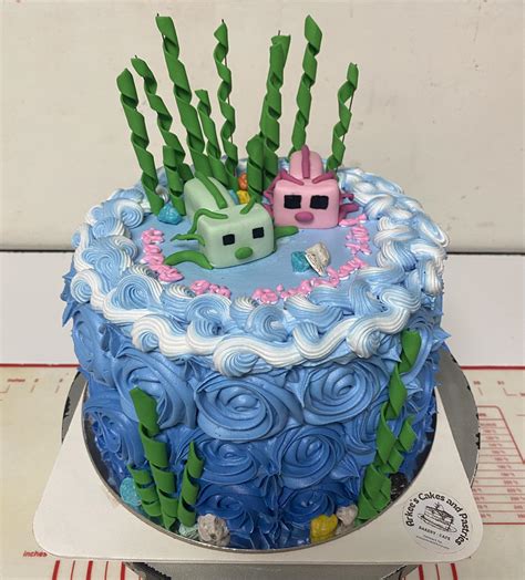 Minecraft Axolotls 🤩 Arkees Cakes And Pastries Davao