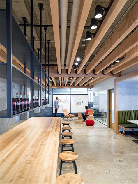 Exposed Brick Walls And Concrete Define The New Yelp Headquarters