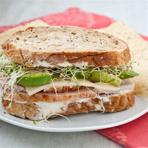Turkey Avocado And Sprout Sandwich Neighborfood