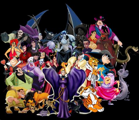 All Disney Villains Evil