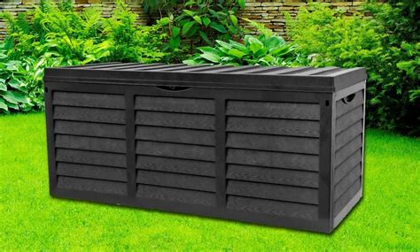 Up To 61 Off Garden Storage Box With Lid Groupon