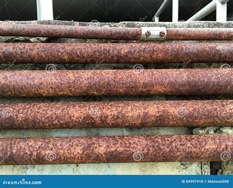 Old Rusty Metal Pipe Stock Photo Image Of Iron Corrosion 84997918