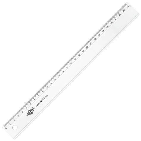 Linex s30mm super lineal | 30 cm. lineal 30cm plast med cm og mm indeling