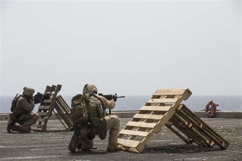 Dvids Images 24th Meu Mrf Deck Shoot Aboard Uss New York Lpd 21