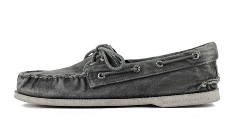 Sperry Top Sider For Men Authentic Original Washed Canvas 2 Eye Boat