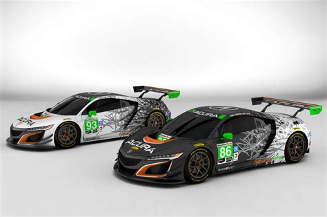 Acura Unveils Contrasting New Liveries For Nsx Gt3