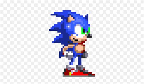 Remaking An Old Friend Classic Sonic Sprite Sonic Sprite Png