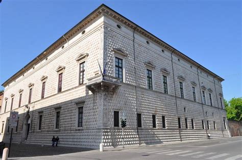 Palazzo Dei Diamanti Ferrara Italy Designed In 1492 By Biagio