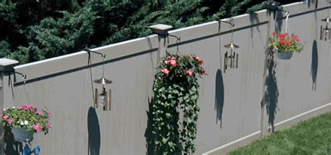 Can you hang pvc brackets on pvc fence? PVC Fence Hanger Installations by Schiano Fence ...