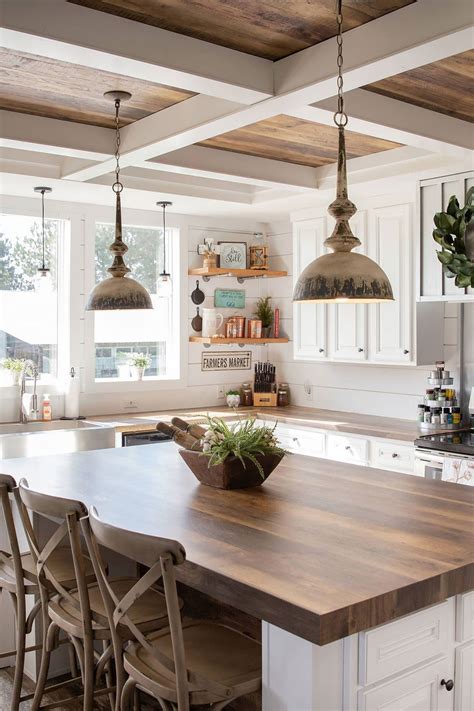 54 White Cabinets With Butcher Block Countertops Timeless Look