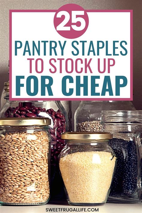For a brief time, it must have felt to even doubling the stock market value can't protect you from starvation if society collapses and grocery stores go empty. Pantry Staples To Stock Up For Cheap - What You should ...