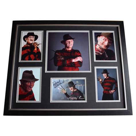Robert Englund Signed Framed Photo Autograph Huge Display Freddy