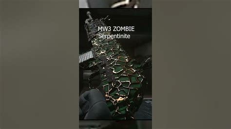 Mw3 Zombies Serpentinite Camo In Game Preview Modernwarfare