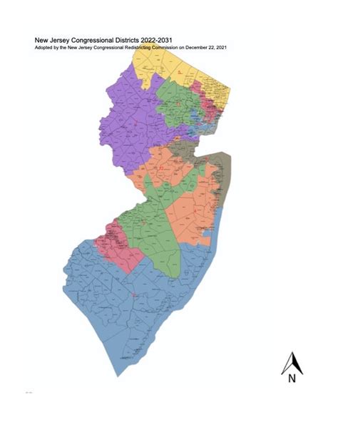 Nj Adopts 2022 Congressional District Map Whyy