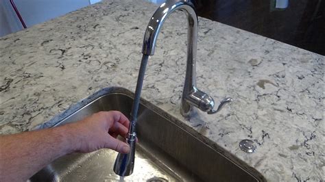 There are generally two causes of water leaking from your moen faucet. Kitchen Faucet Hose Replacement - Moen Pulldown Spray Hose ...