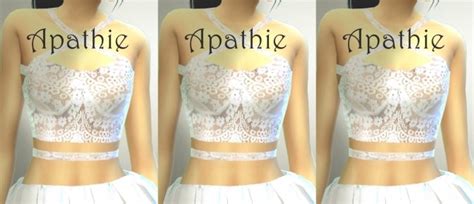 Lace Bralette At Apathie Sims 4 Updates