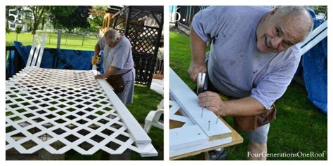 Sep 17, 2020 · if you have an open porch, this garden trellis diy project can double as a privacy screen. How to build a lattice privacy screen on a budget {tutorial} - Four Generations One Roof