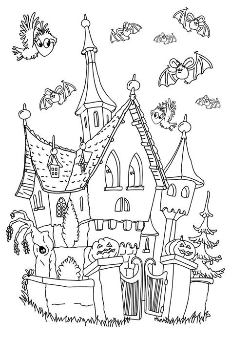 Printable free halloween coloring pages. Halloween to download - Halloween Kids Coloring Pages