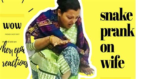 Snake Prank On Wife Crying Snake Prank On Wife Get Scaredamsu World