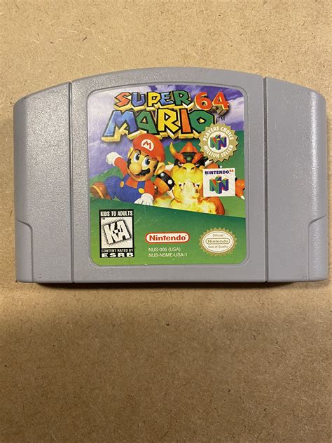 Super Mario 64 Us Ntsc N64 Spil Retrobros Fordi Vi Elsker Retrospil
