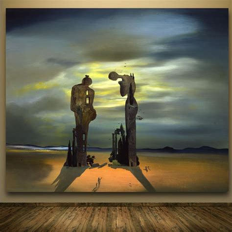 Modern Abstract Portrait Painting By Salvador Dali Wall Pictures