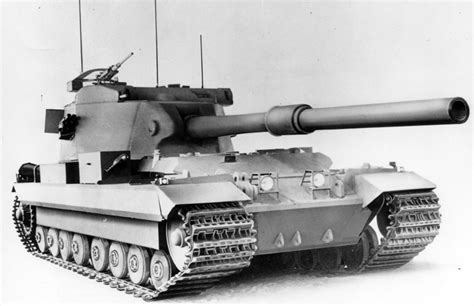 Британский исполин противотанковая 183 мм САУ Fv4005