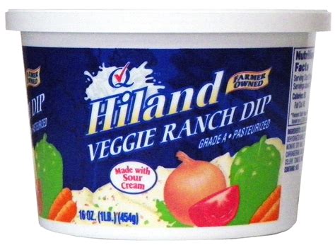 Hiland Veggie Ranch Dip 16oz Hiland Dairy