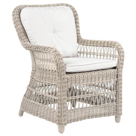 Showing results for woven strap dining chair. Kingsley Bate Southampton Coastal Grey Woven Wicker ...