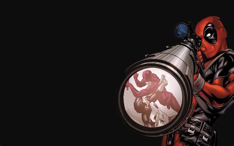Anti Hero Deadpool Scoped Weapon Wallpapers Hd Desktop And Mobile