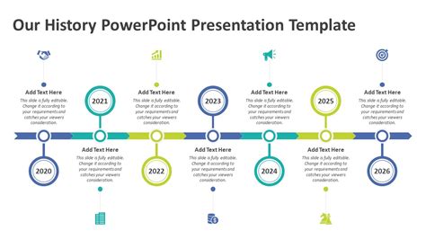 Our History Powerpoint Presentation Template Ppt Templates