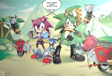 Sonia And Manic By Karola2712 On Deviantart Sonic Underground Sonic