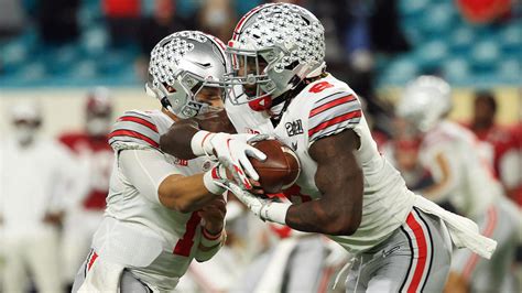 Although they had significant roster turnover, the buckeyes still return talented pieces to build around. National championship 2021: Ohio State star RB Trey Sermon out for game with injury after one ...