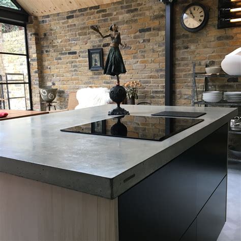 Casalese white granite worktops, accompanied by cabinets painted in farrow and ball pavilion grey #granite grey blue esher kitchen with london white granite worktops, parquet herringbone flooring and built in. Homerton, London. Bespoke standard grey straight cast in ...