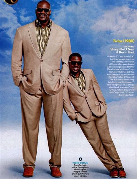 Kevin Hart Shaquille Oneal Reeanacts Classic 80s Movie Poster Via