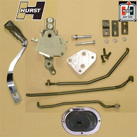 HURST Mopar A Body Spd Pistol Grip Shifter Kit Bucket Seats