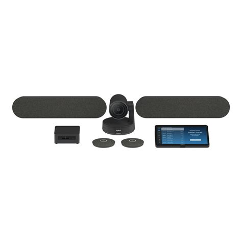 Logitech Tap For Zoom Large Rooms Video Conferencing Kit With Intel